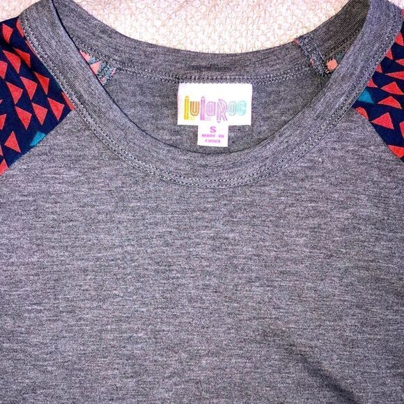 Nwt Womens Small LuLaRoe 3/4 Sleeve Randy Style Shirt - Picture 2 of 6